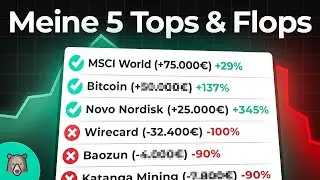 Meine 5 BESTEN & SCHLECHTESTEN Investments (10 Jahre)