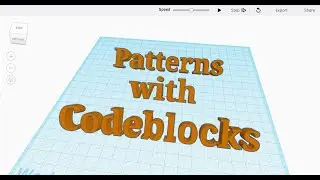 Patterns with Codeblocks