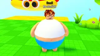 lomba lari orang gendut