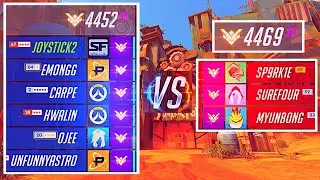 Joystick Plays Against Overwatch League Pros & Streamers #1 (Overwatch)