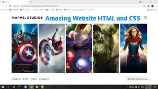 Complete Responsive Website Using HTML CSS & JavaScript | Create Website Using HTML CSS & JavaScript