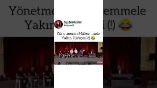 Yönetmenin Mükemmele Yakın Türkçesi - Tolgshow