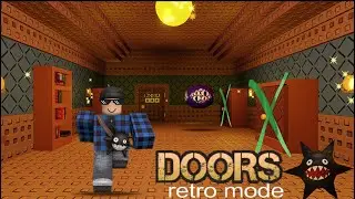 DOORS Retro Mode NO Hiding Challenge - (Full Walkthrough)