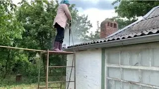КУПИЛИ ХАТУ НА КУБАНИ🌳КРЫША ДОМА МОЕГО💪😅