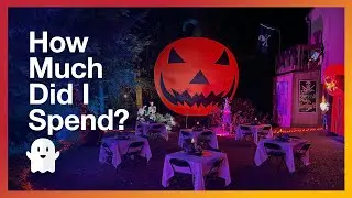 How Much Money Did I Spend On My Halloween Display - A 2024 Analysis Of My Display.