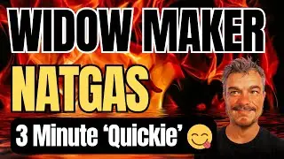 Natural Gas: 3 Minute 'Quickie' 🚀  (PLUS: #CrudeOil and #Uranium)