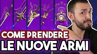 DOVE TROVARE le NUOVE armi di Inazuma| GENSHIN IMPACT ITA