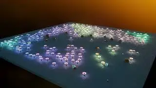 Little Creature life cycle simulation (Blender 3.6)