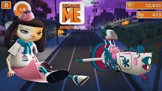 Minion Rush Playing at Halloween Residential Area Meena's Mission - El Macho's Liar Full Gameplay