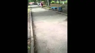 Я гуляю со своей собакой
