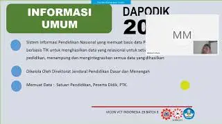 MENGENAL DAPODIK 2019
