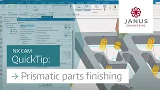 NX CAM Tutorial | Finish prismatic parts in a snap 🚀