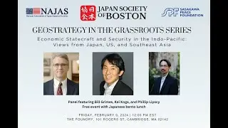 Economic Statecraft and Security in the Indo-Pacific: Views from Japan, US, and Southeast Asia