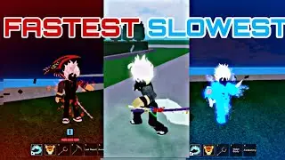 Slowest and Fastest Race v4 Awakening - Blox Fruits