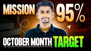 October Month target for class 10 Students | Mission 95%+ in 4 month