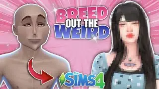 Breed Out The WEIRD!! Sims 4 CAS Challenge