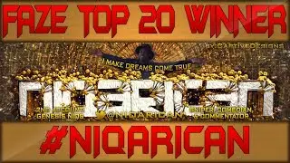 FaZe NiQARICAN Banner Speedart (#FAZE5 Top 5 Winner) By CaptiveDesigns