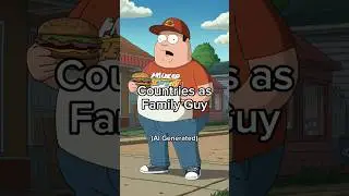 Countries as Family Guy | Ai Generated