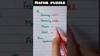 Maths puzzle  | shorts #youtubeshorts #viralshort