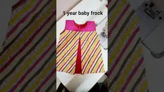 1 year baby frock cutting and stitching #sadicholi  #babyfrockcuttingandstitching