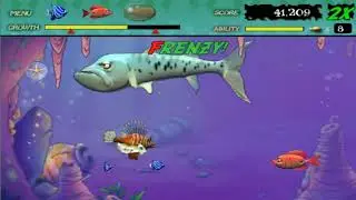 phá đảo game cá lớn nuốt cá bé ( game huyền thoại trên pc ) Feeding Frenzy