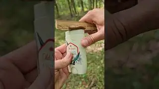 Great addition to your survival pack and good use for empty deodorant tubes 🔥