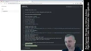 Run Cypress React Native Tests Using GitHub Actions