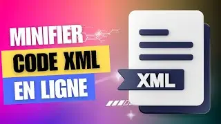 Comment minifier/compresser ton code XML en ligne?