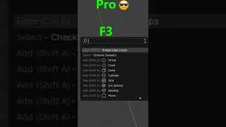 The Pro way to connect mesh in blender  