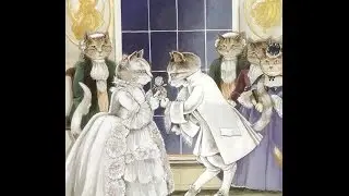 30 романтических рисунков с кошками