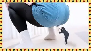 Buttcrush rush again and again | GIANTESS FAMILY