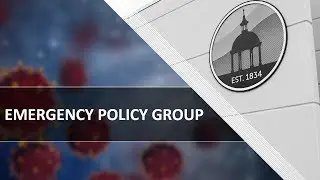 Emergency Policy Group Meeting - 04.30.2020