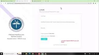 MDCAT 2023 REGISTRATION PROCESS in URDU (PMDC)     