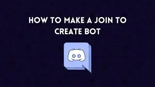 How to make a join to create bot