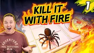 This is REDICULOUSLY Fun! | Lets Play Kill It With Fire [Part 1] Blind Playthrough
