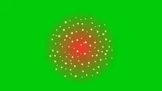 Green Screen Animation fireworks