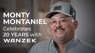 Monty Montaniel celebrates 20 yeas with Wanzek
