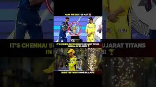 CSK vs GT Final 🤩