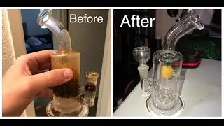 THE EASIEST WAY TO CLEAN YOUR DAB RIG AND BONGS!!!