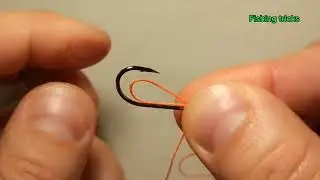 Топ-4 способа как просто и быстро привязать крючок к леске.