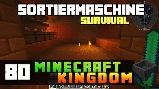 LP Minecraft Kingdom - Sortiermaschine 1.11.2 | Deutsch / German - #80 | Zockkit