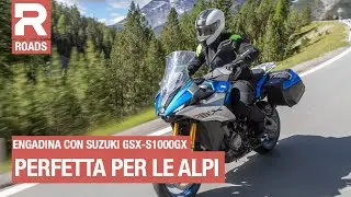 Suzuki GSX-S1000GX prova sulle alpi Svizzere con la crossover giapponese
