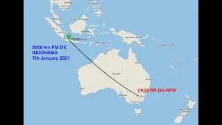 [FM DX] 92.5 Indonesian Opening, female announcer & callers, 6:20pm, 7th Jan 2021