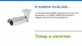 IP камера GV-BL3400  купить в магазине
