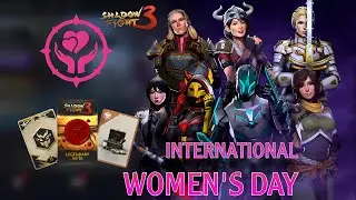 Shadow fight 3 • International Women's Day • New Lynx Skin Gameplay 