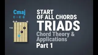 Chord Theory Part 1 – TRIADS: The start for all chords!