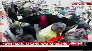 Sarı Gömlekli Tacizci AVM`de iş başında :)
