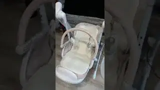 Детское кресло качалка  и столик для кормления