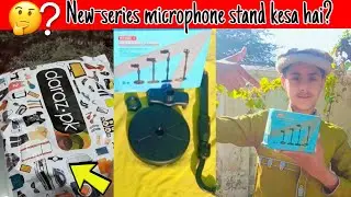 llNew series Microphone/Mobilephone stand honest review and unboxingllfuntime