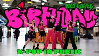 [KPOP IN PUBLIC | ONE TAKE] Red Velvet 레드벨벳 'Birthday' dance cover by ICH!LLIN